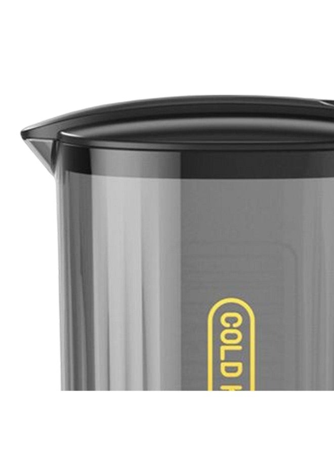 2.2L Water Pitcher Lemon Kettle Heat Resistant with Lid Teapot Juice Water Jug Iced Tea Pitcher for Household Office Fridge Refrigerator, Green and 4 Cup