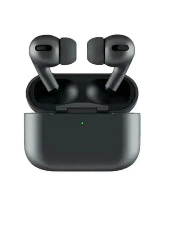 Air-3 Wireless Bluetooth Earbuds Apple & Android Compatibility Built-in Microphone True Wireless Earbuds in-Ear Bluetooth Headphones Earphones Auto Power On/Off Touch Control With Case Noise Cancelling Black