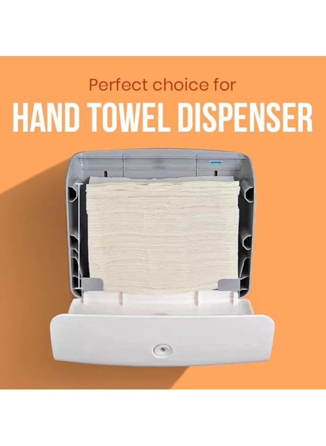 150-Sheet Interfold Tissue Hand Towel 20 Packets | 150x20 = 3000 Sheets