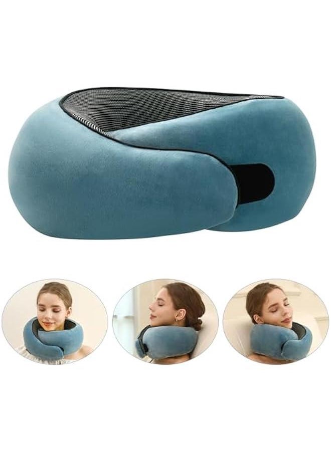 2024 New Memory Foam Travel Pillow for Airplanes,Neck Pillow for Traveling,Neck Plus Travel Pillow,Neck Plus Travel Neck Pillow