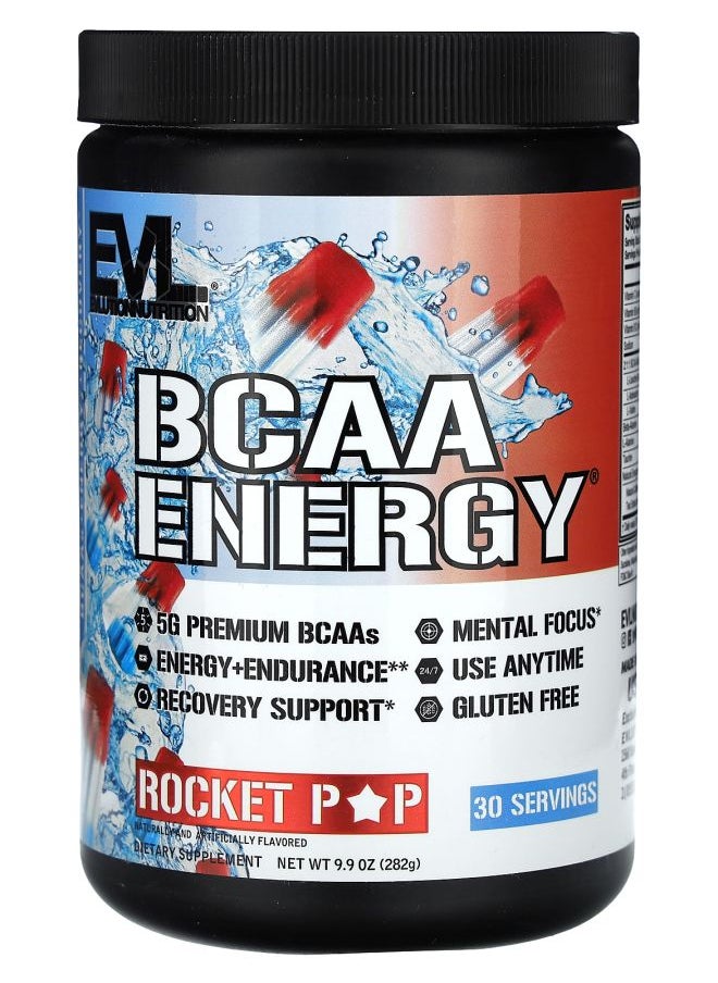 BCAA Energy Rocket Pop 9.9 oz (282 g)