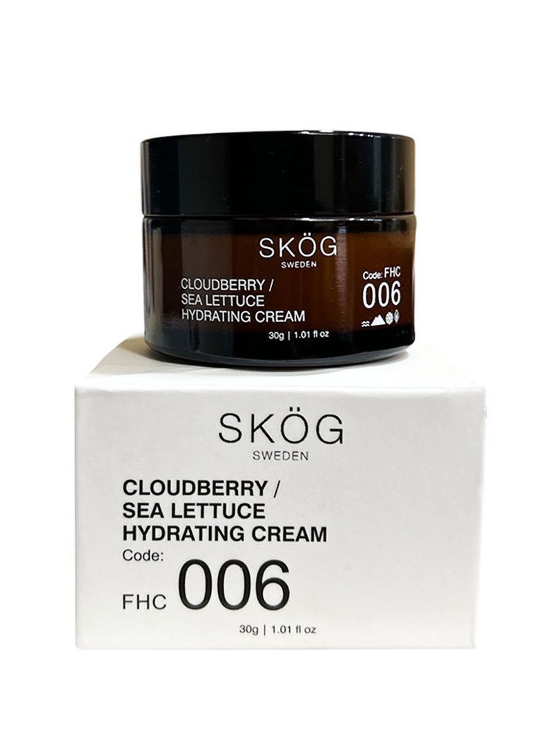 SKOG Cloudberry/Sea Lettuce Moisturizing Cream (30g) - Lightweight, Non-Comedogenic Daily Moisturizer for Radiant, Youthful Skin