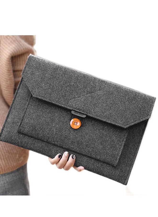 13-Inch Laptop Bag For Macbook Dark Grey