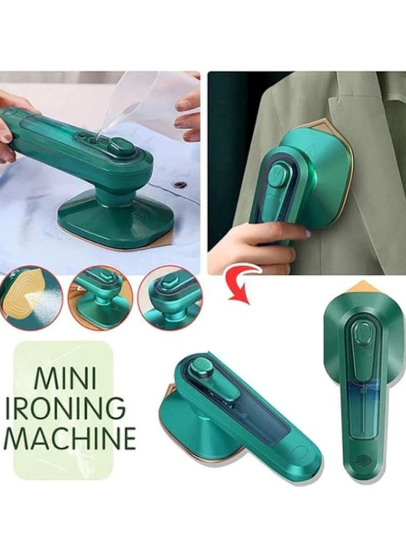 Compact Handheld Steam Iron Effortless Wrinkle Removal for Clothes, Portable & Lightweight