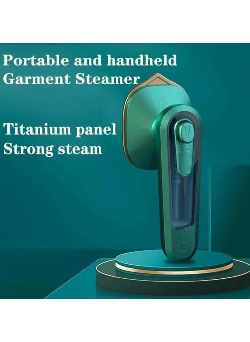 Compact Handheld Steam Iron Effortless Wrinkle Removal for Clothes, Portable & Lightweight
