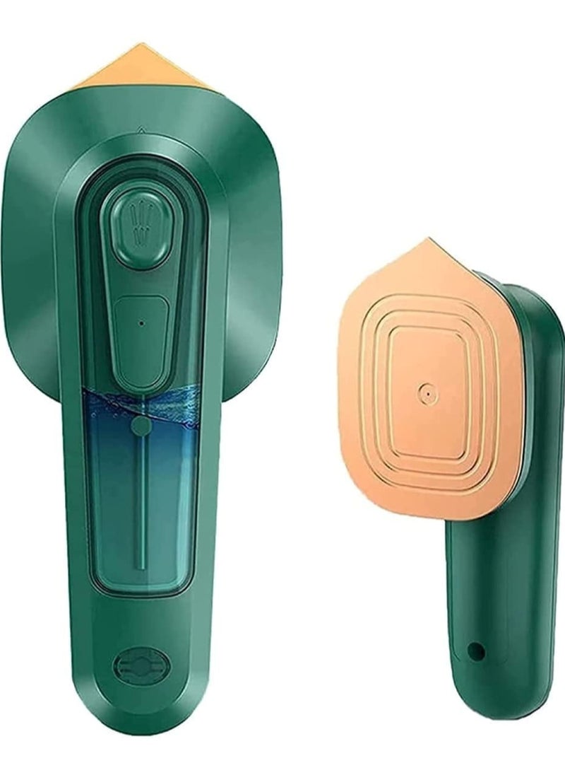Compact Handheld Steam Iron Effortless Wrinkle Removal for Clothes, Portable & Lightweight