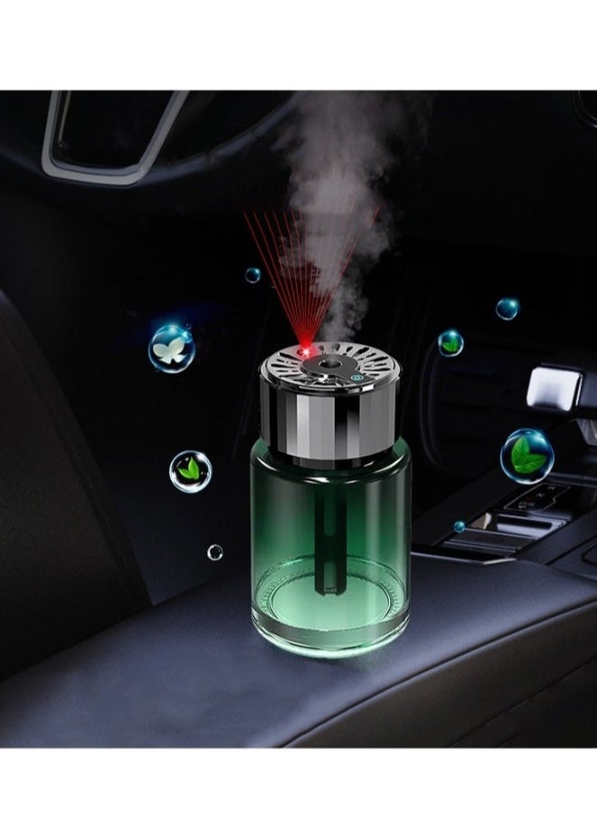 New Arrival 2024 Car Fragrance – Intelligent Car Air Freshener with LED Light, Long-Lasting 150ml Vehicle Perfume Spray – Stylish Dashboard Car Scent Diffuser for Pleasant Driving Experience & Odor Elimination