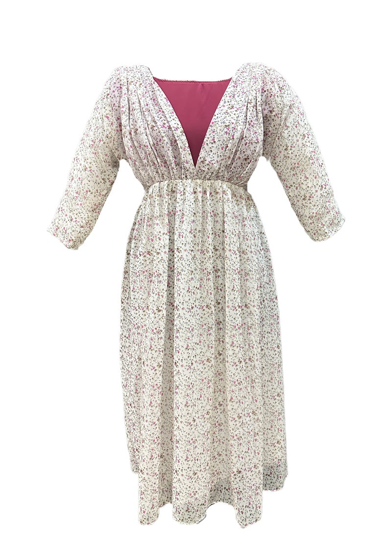 maternity wear feeding gown