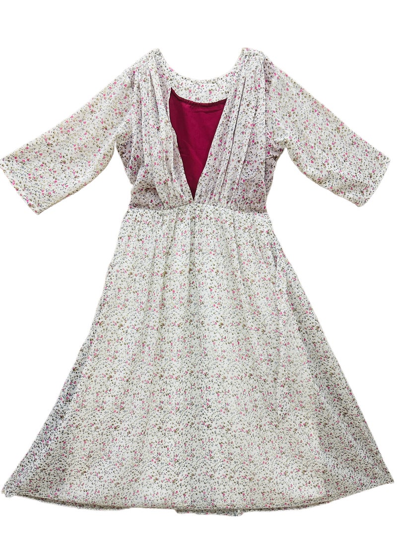 maternity wear feeding gown