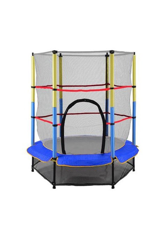 5.5feet Durable Round Trampoline With Safety Pad And Enclosure Net