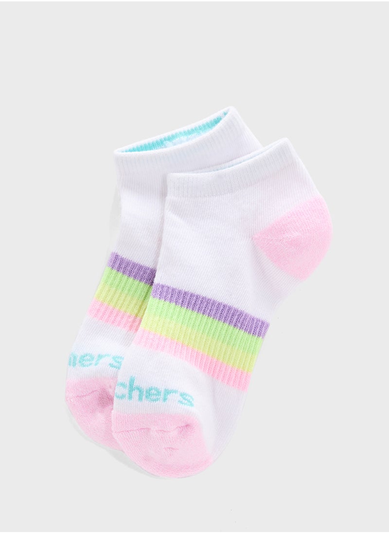 Kids 6 Pack Toe Terry Socks
