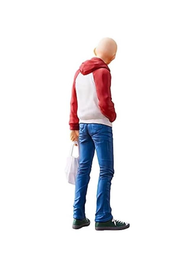 Anime Saitam Figure Statue Combination, 2PCS Saitam and Genos Action Figure Model Sculpture Cartoon Manga Figure Collectible Xmas Gifts for Fans
