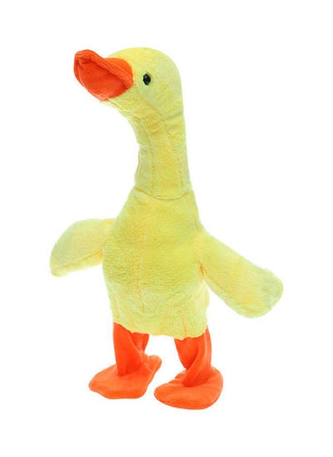 Dancing Singing Talking Cartoon  Duck Plush Toy 30x15cm