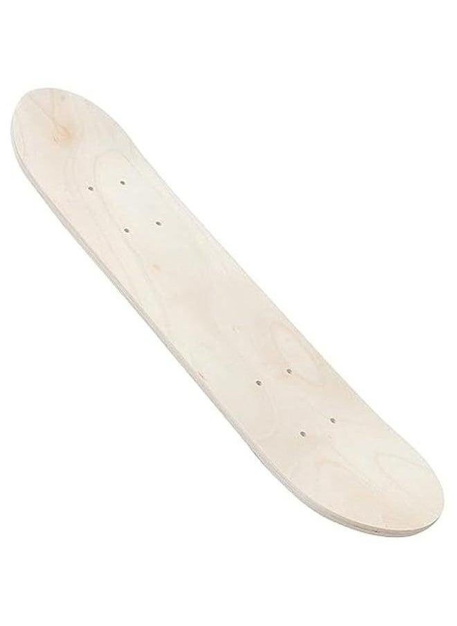 Beginner Kid Skateboard Hand-Painted Painting Unfinished Decks for DIY 7 Ply Skate Deck Longboard Wooden Graffiti Child