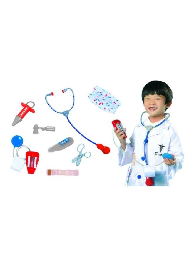 Doctor Costume With Equipment Playset