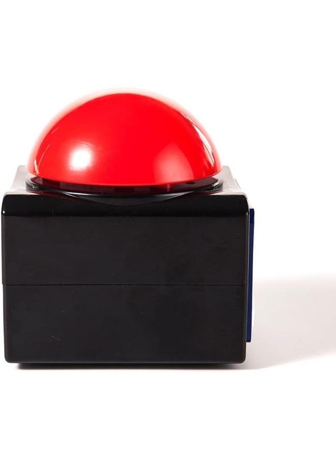 2Pcs Game Buzzer, Answer Buzzers for Game Show with Light u0026 Alarm Sound Game Show on Box Party Contest Prop Toy