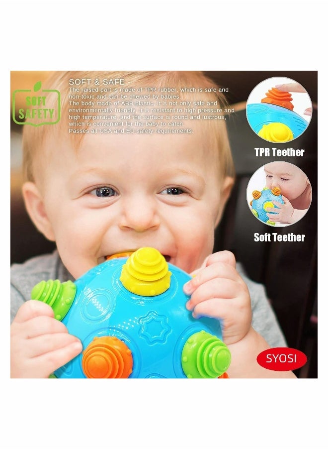 Toddlers Baby Music Shake Ball Toy- Bumble Ball for Babies, Dancing Bumpy u0026 Interactive Sounds Crawl Ball Toy, Baby Rattle Bouncing Sensory Learning Ball Gift Toys for 3+ Year Old Boysu0026Girls