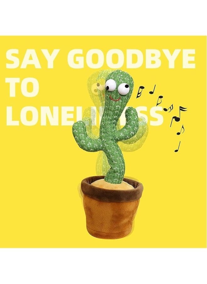 Rechargeable 130 Songs Dancing Cactus