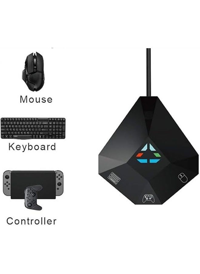 Gaming Keyboard u0026 Mouse Adapter for Game Consoles, Keyboard u0026 Mouse Adapter Compatible with Nintendo Switch, PS4, PS3, Xbox One, Xbox 360