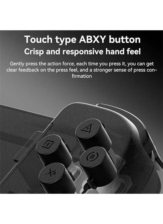 【Black D6】 【2023 Latest】 mobile game controller for iPhone, Android, XBox, Windows, Mac, Apple, Switch, Steam, Moonlight |