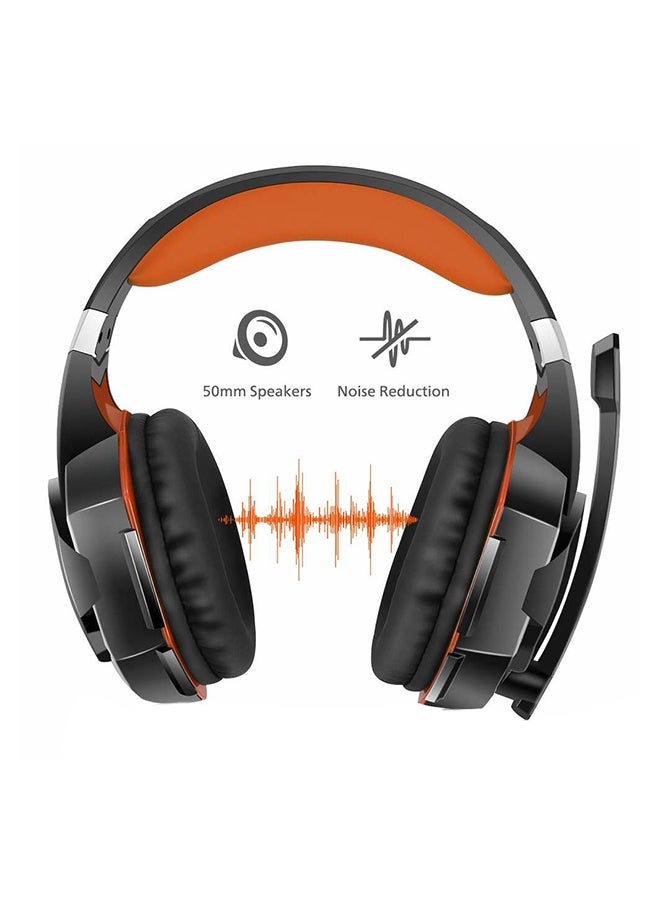 G2000 Wired Over-Ear Gaming Headphones With Mic For PS4/PS5/XOne/XSeries/NSwitch/PC