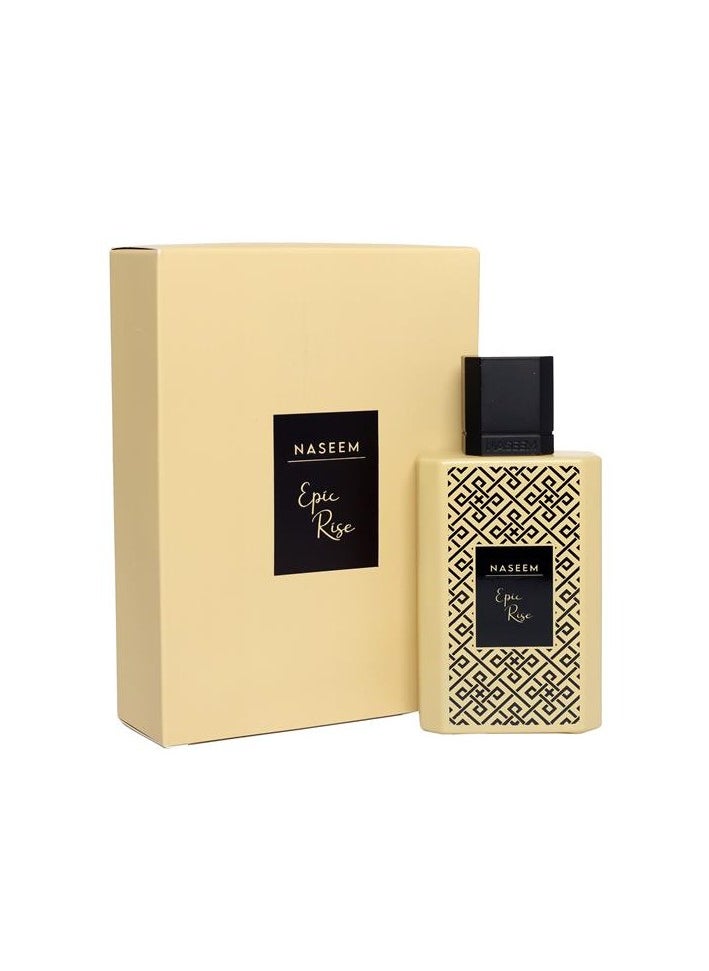EPIC RISE Aqua Parfum 50ML | Bold Chypre Spicy Fragrance with Fresh Citrus & Warm Leather Notes |  Long Lasting Parfum | Scented essence