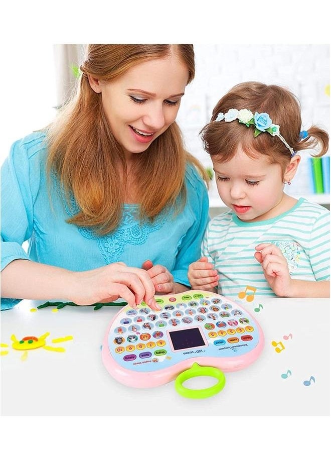 Educational Toys, Multifunctional Learning Tablet for Toddlers Kids Interactive Toy Board Boys Girls Children LCD Screen Tablets Toys Birthday Gift 1 2 3 4 Year Old