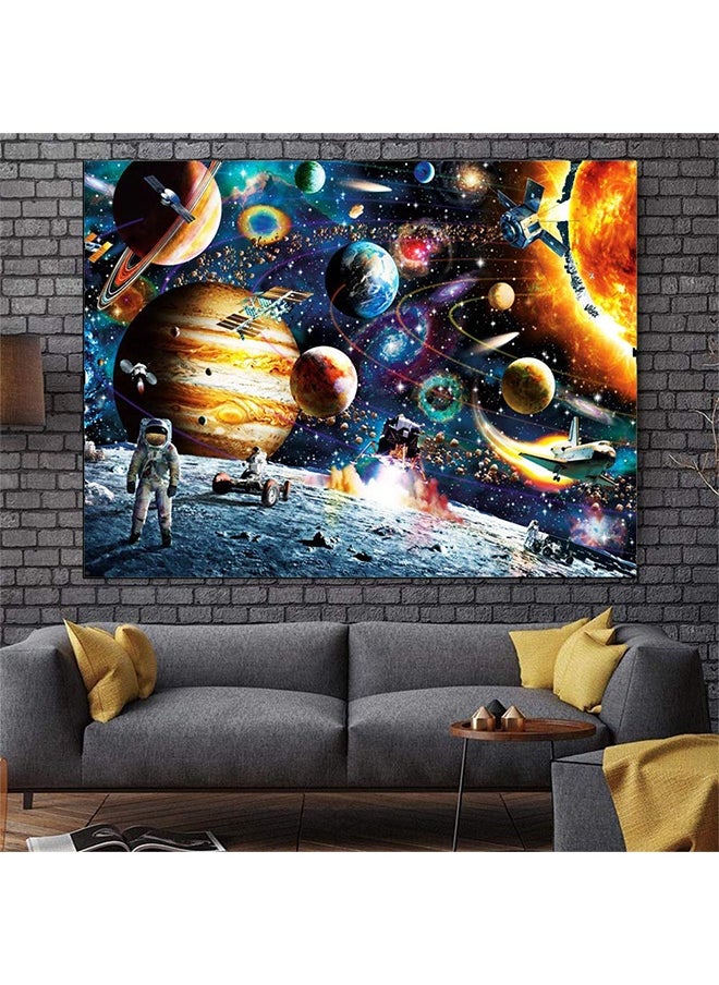 1000-Piece Space Traveler Jigsaw Stress Relief Education Development Toy Set 70x50cm