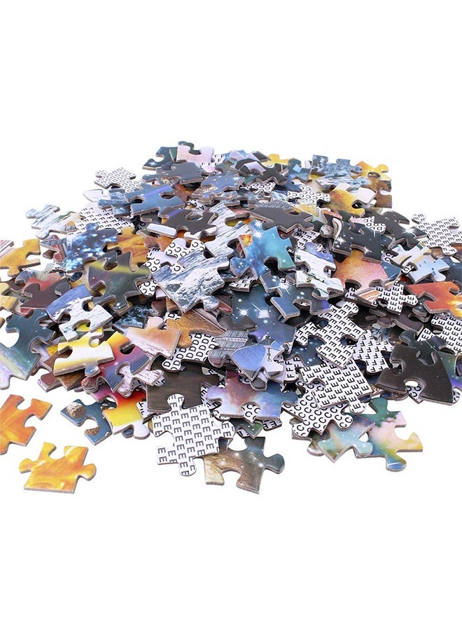 1000-Piece Space Traveler Jigsaw Stress Relief Education Development Toy Set 70x50cm