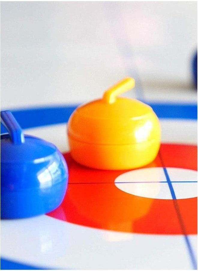 3-in-1 Table Curling Game, Mini Portable Games, Interactive Games for Family, School, Gift Children and Adults