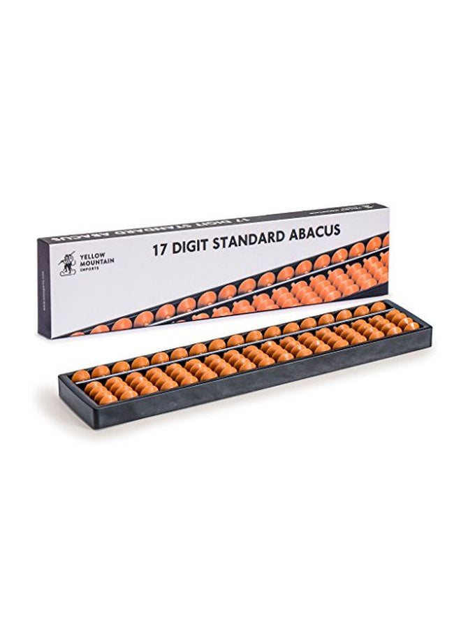 17-Digit Standard Abacus Learning Tool 10.5inch