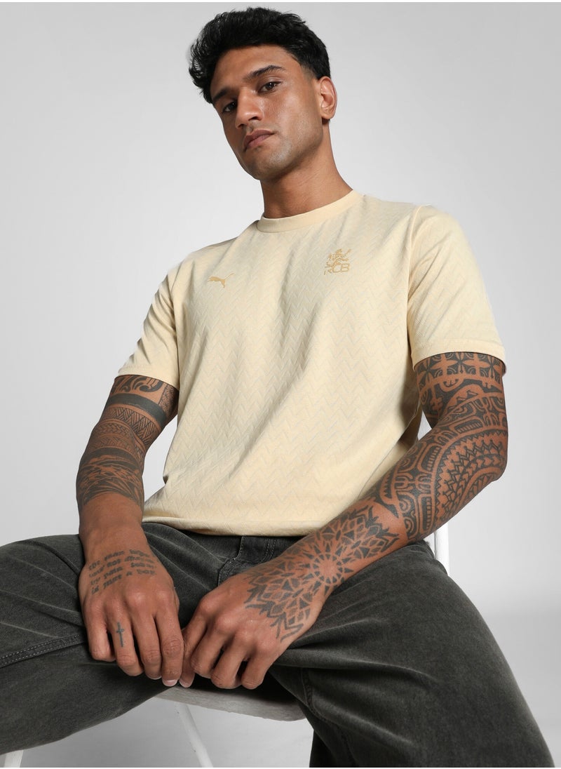 RCB Mens Beige Classic T-shirt