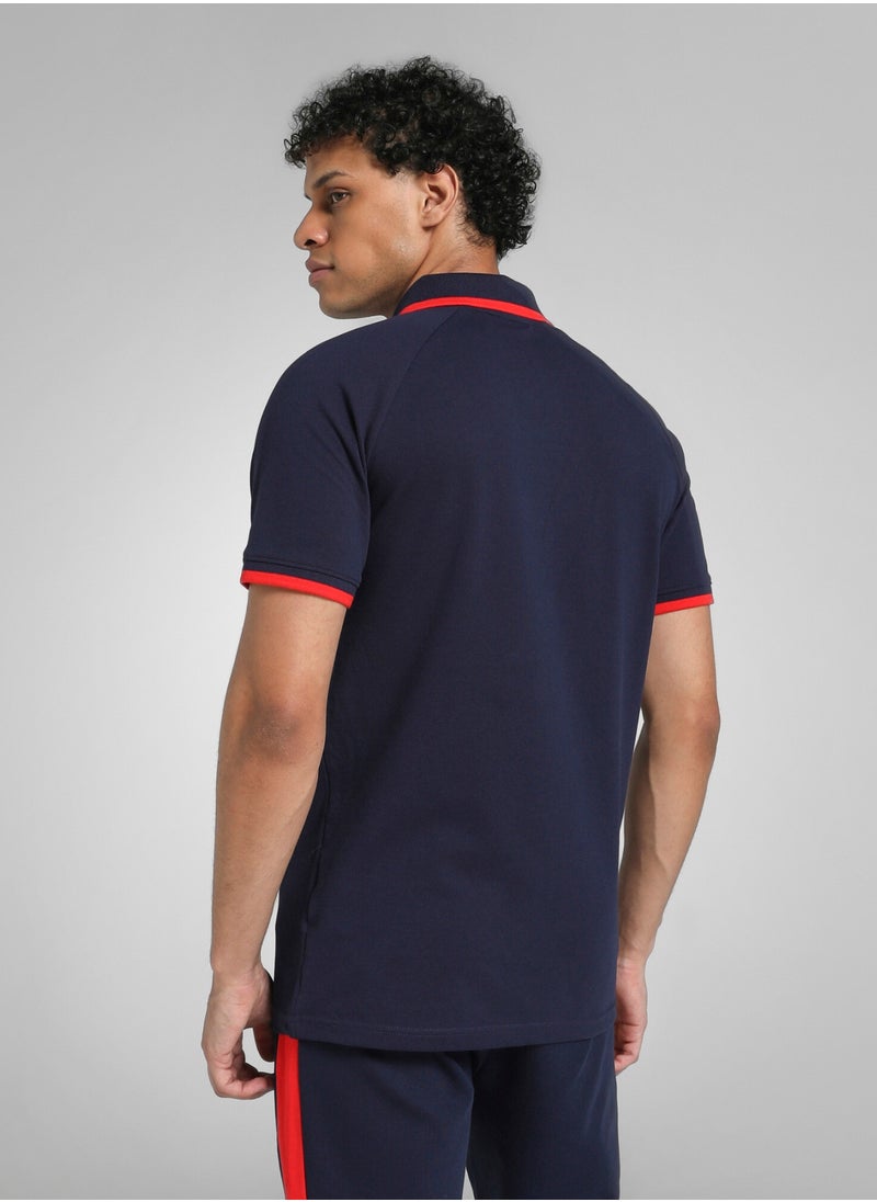 Delhi Capital Mens Blue Polo Shirt