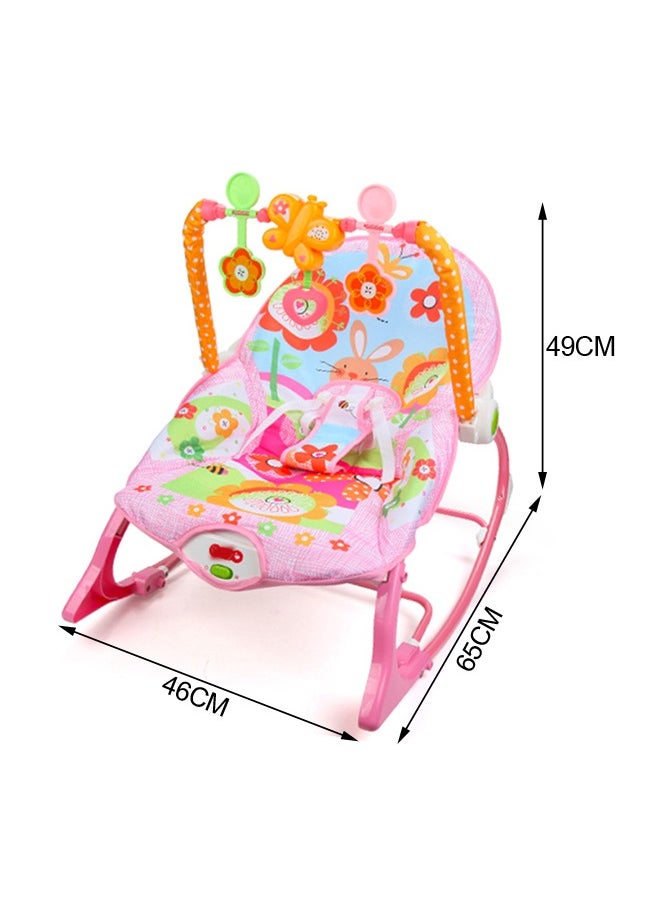 Multifunctional Rocking Chair Sitting and Lying Baby Comfort Chair With Early Education Music