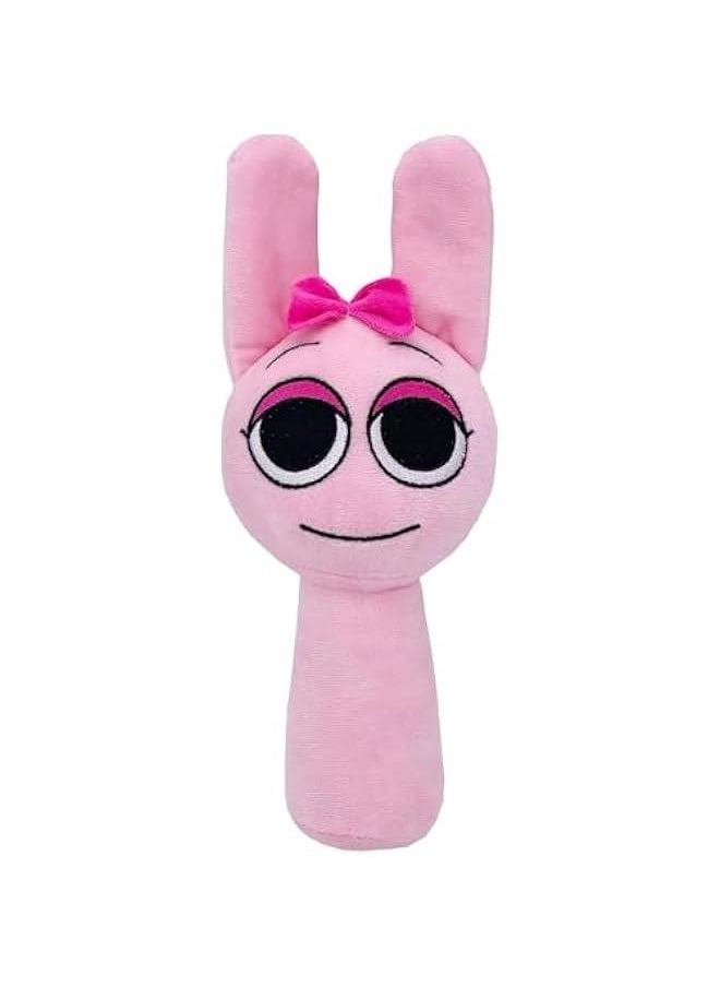Sprunki Game Plush, Sprunki Toys Plush,Soft Stuffed Animal Pillow Doll  Birthday Gifts for Adult Kids(Pink)
