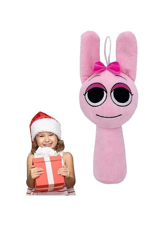 Sprunki Game Plush, Sprunki Toys Plush,Soft Stuffed Animal Pillow Doll  Birthday Gifts for Adult Kids(Pink)
