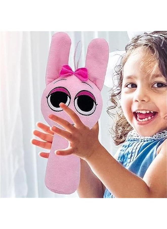 Sprunki Game Plush, Sprunki Toys Plush,Soft Stuffed Animal Pillow Doll  Birthday Gifts for Adult Kids(Pink)