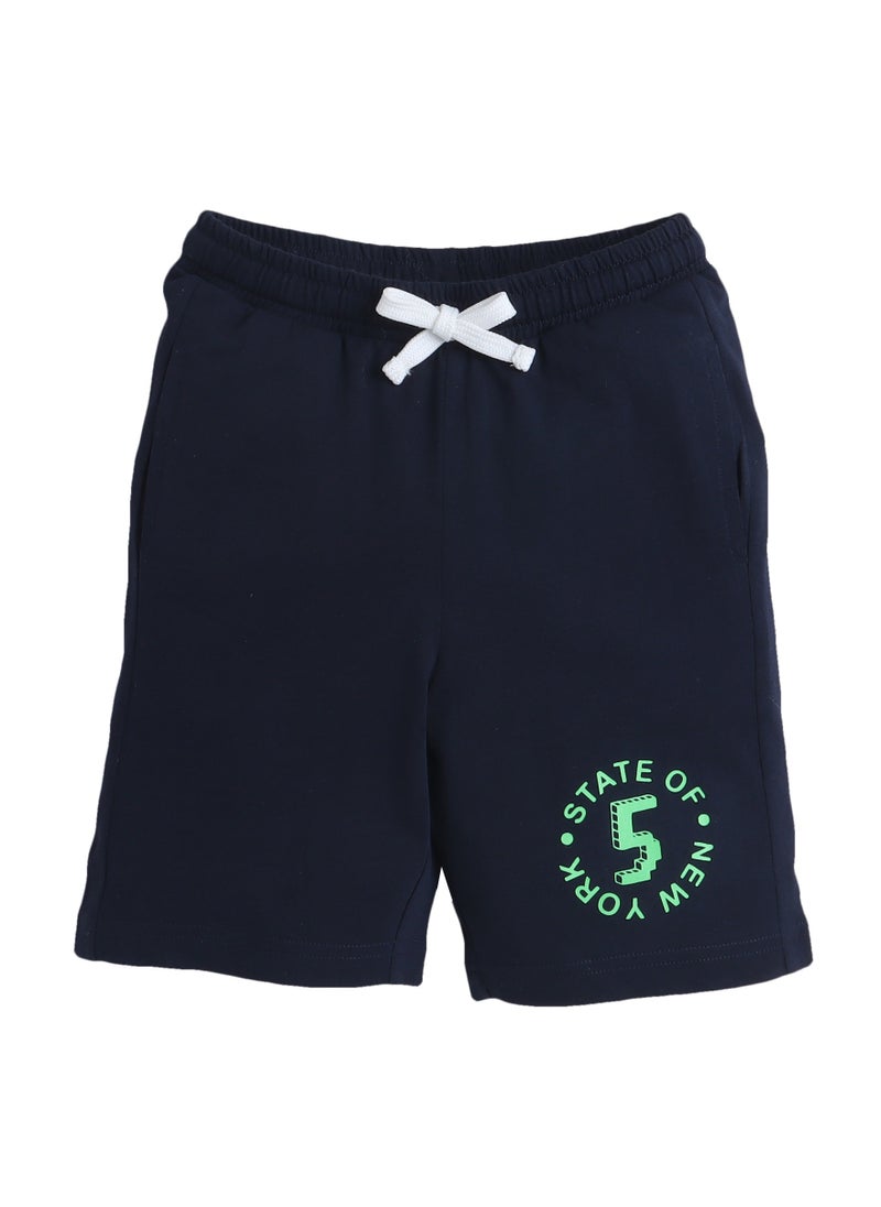 Victor and Jane Jr Boys' 2PC Set – Football Play, Cool Rabbit - Royal Blue