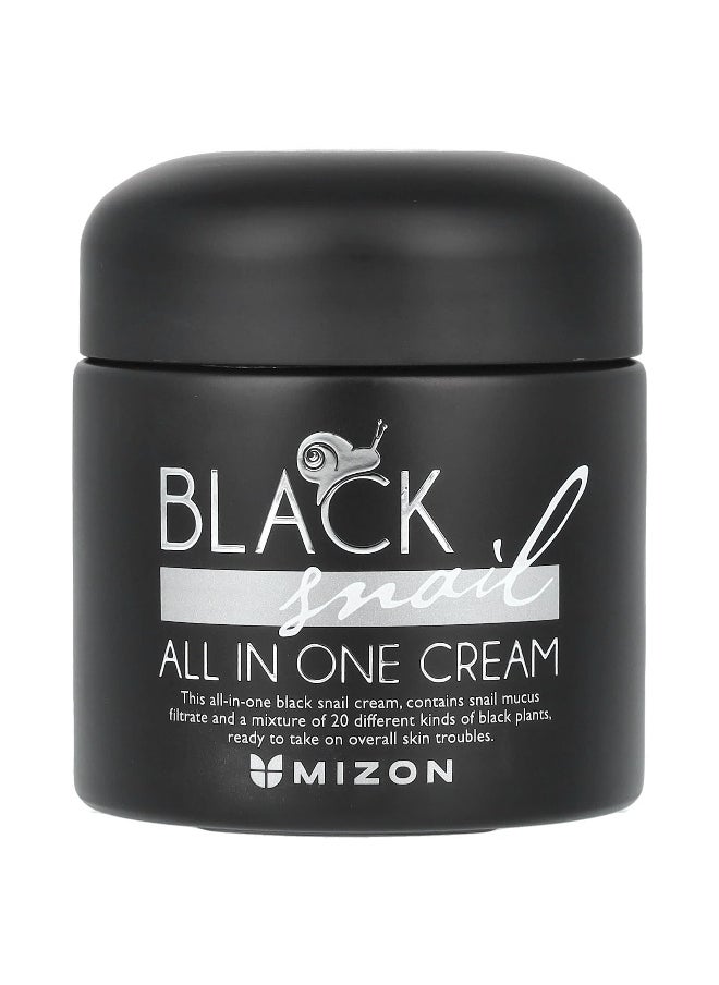Mizon, Black Snail, All In One Cream, 2.53 fl oz (75 ml)