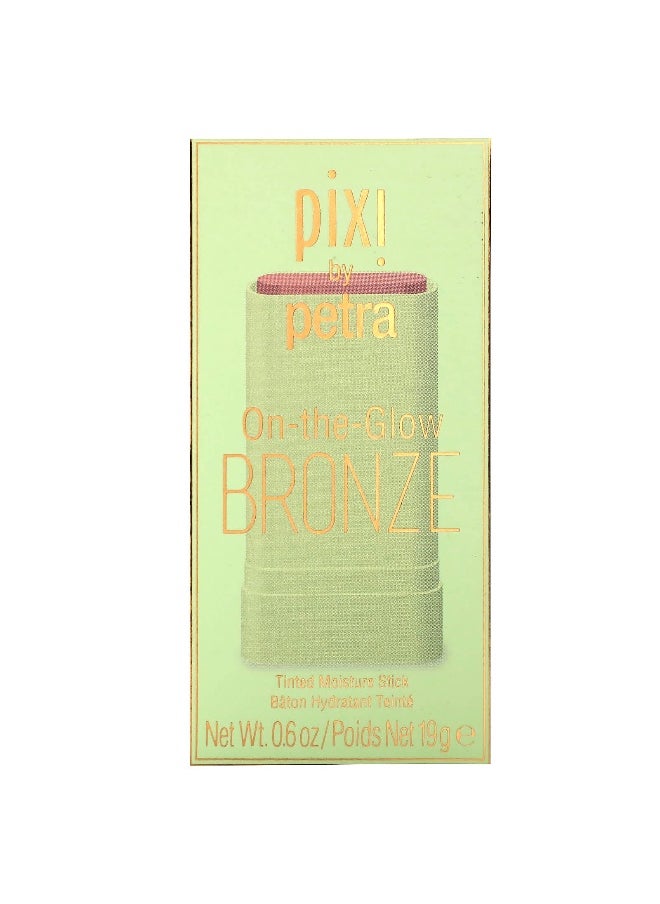 Pixi Beauty, On-the-Glow Bronze, Tinted Moisture Stick, Warm Glow, 0.6 oz (19 g)