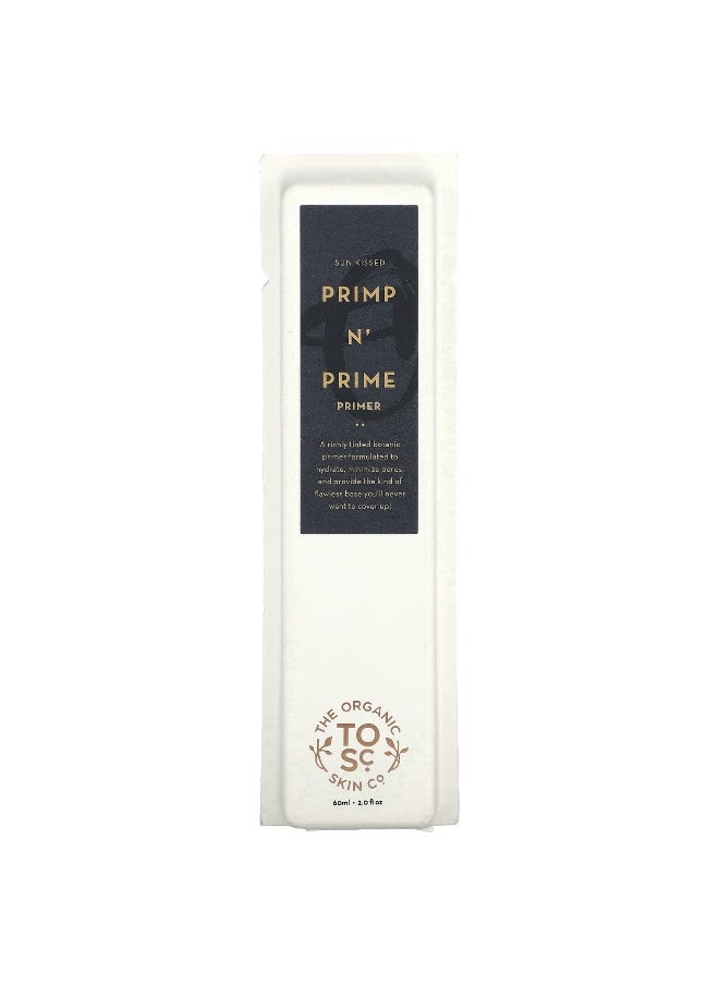 The Organic Skin Co., Primp N Prime Primer, Sun Kissed, 2 fl oz (60 ml)