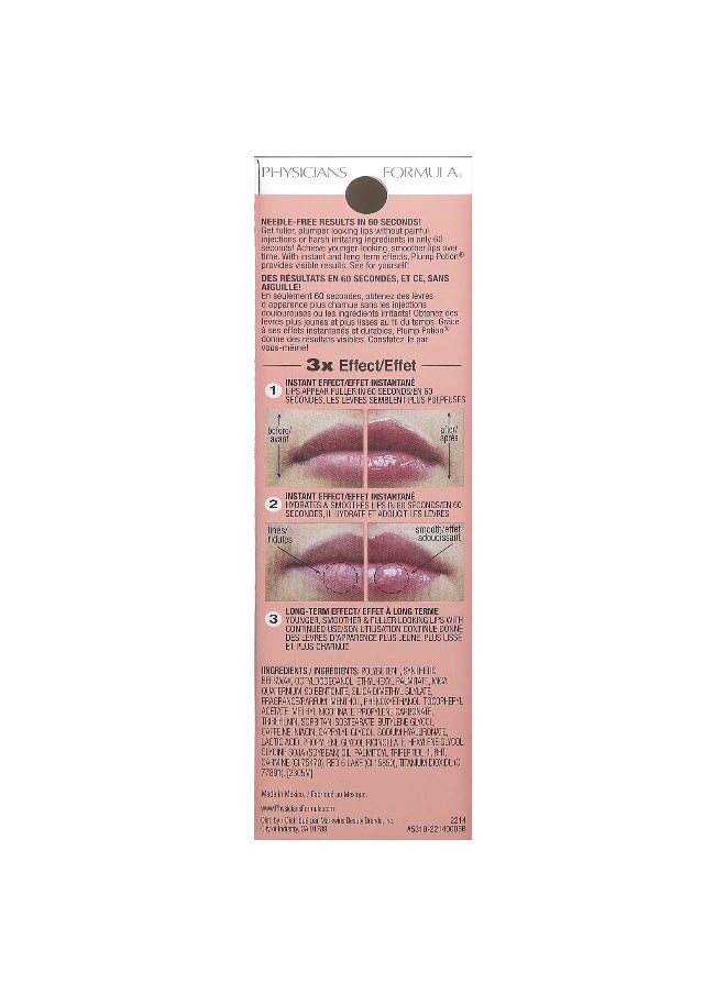 Physicians Formula, Plump Potion®, Needle-Free Lip Plumping Cocktail, 2214 Pink Crystal Potion, 0.1 oz (3 g)
