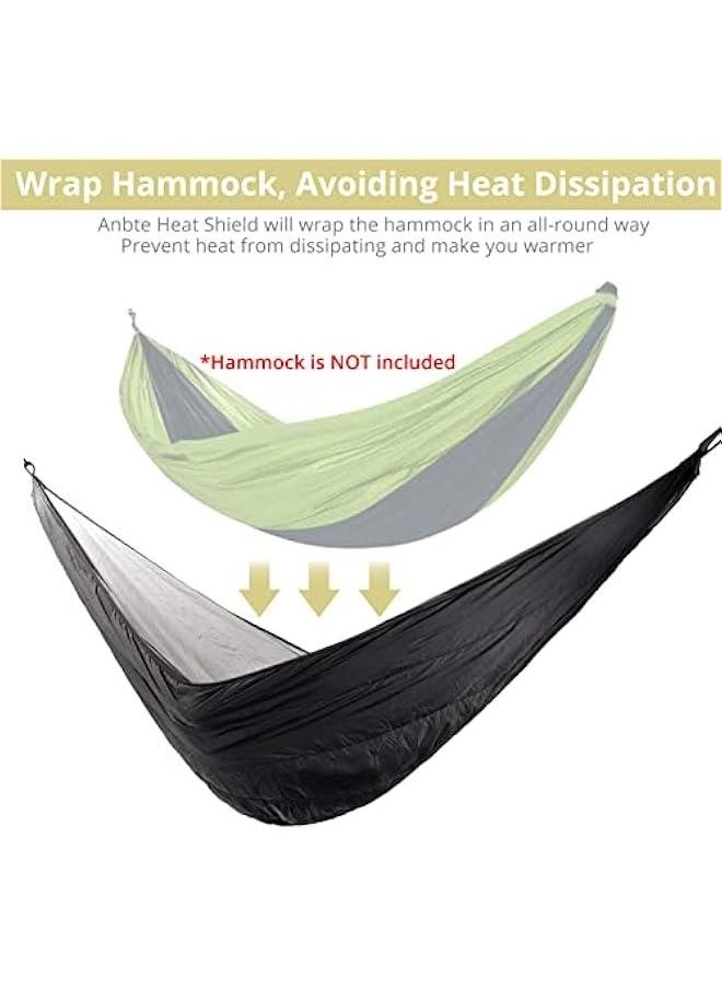 Hammock Underquilt,  Under Quilts for Hammocks Single & Double Hideout Hammock Portable Full Length Lightweight for Outdoor 4 Season Camping Hiking Travel Beach Winter Adventures Backyard