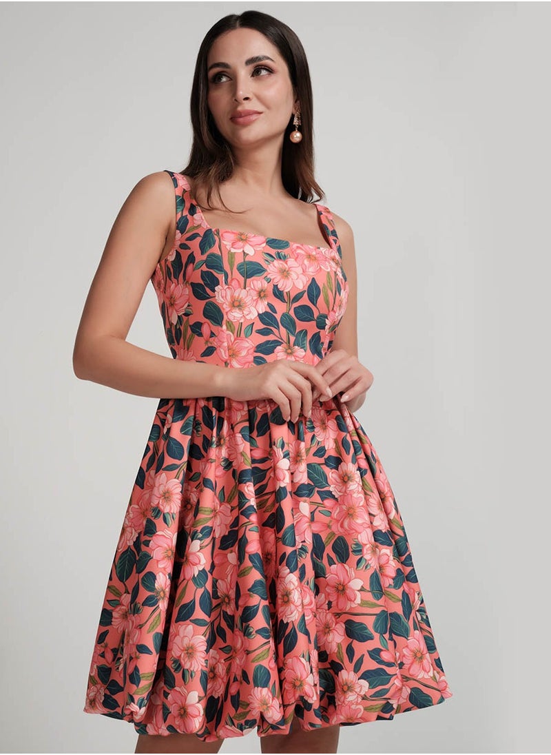 Floral Print Dress