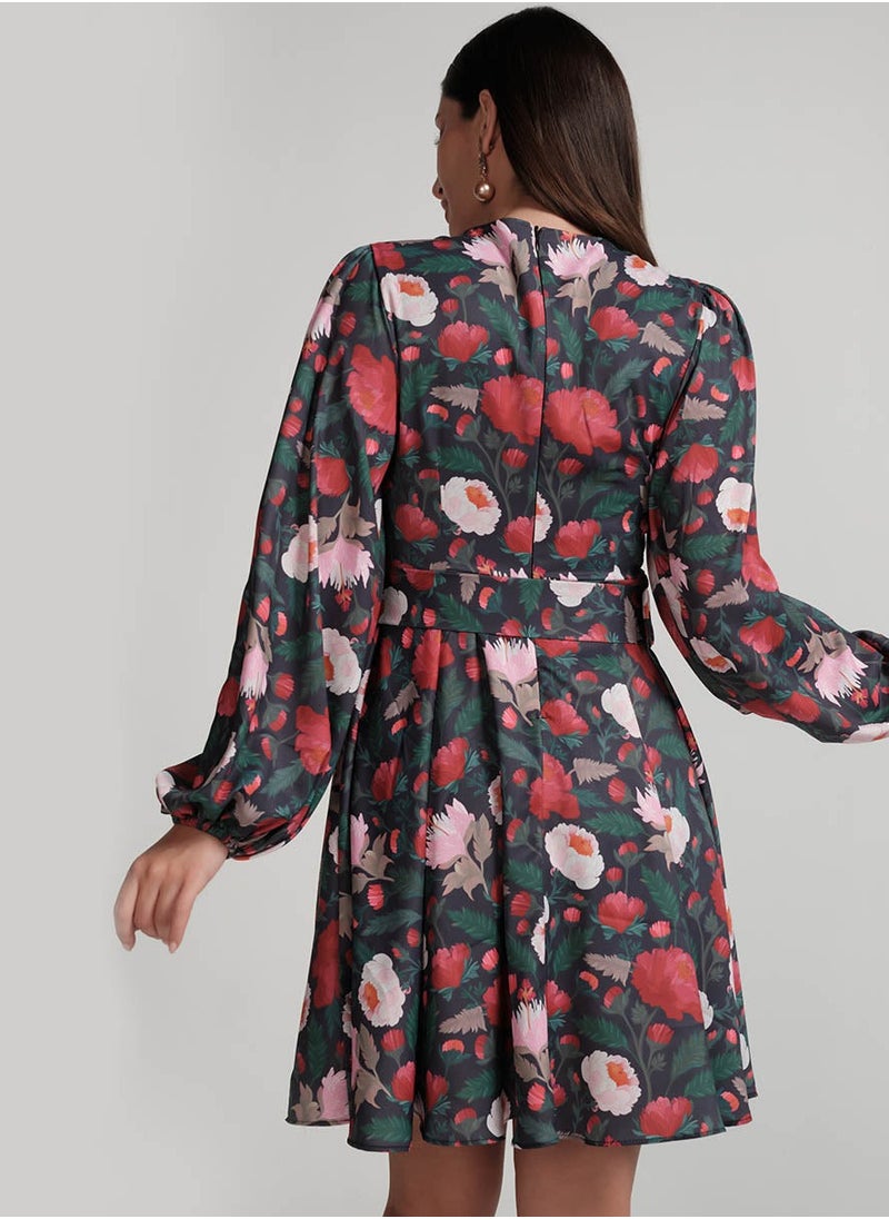Floral Print Dress