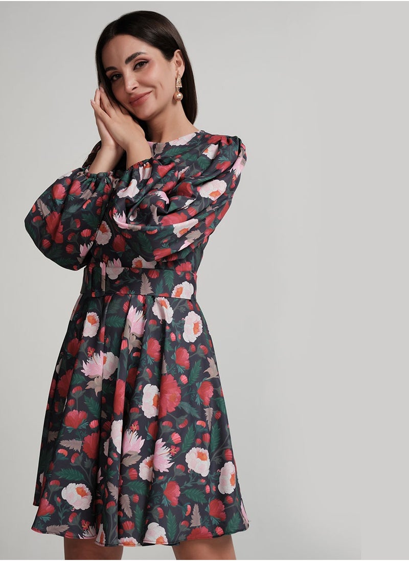 Floral Print Dress