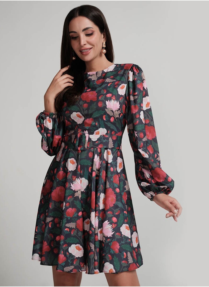Floral Print Dress
