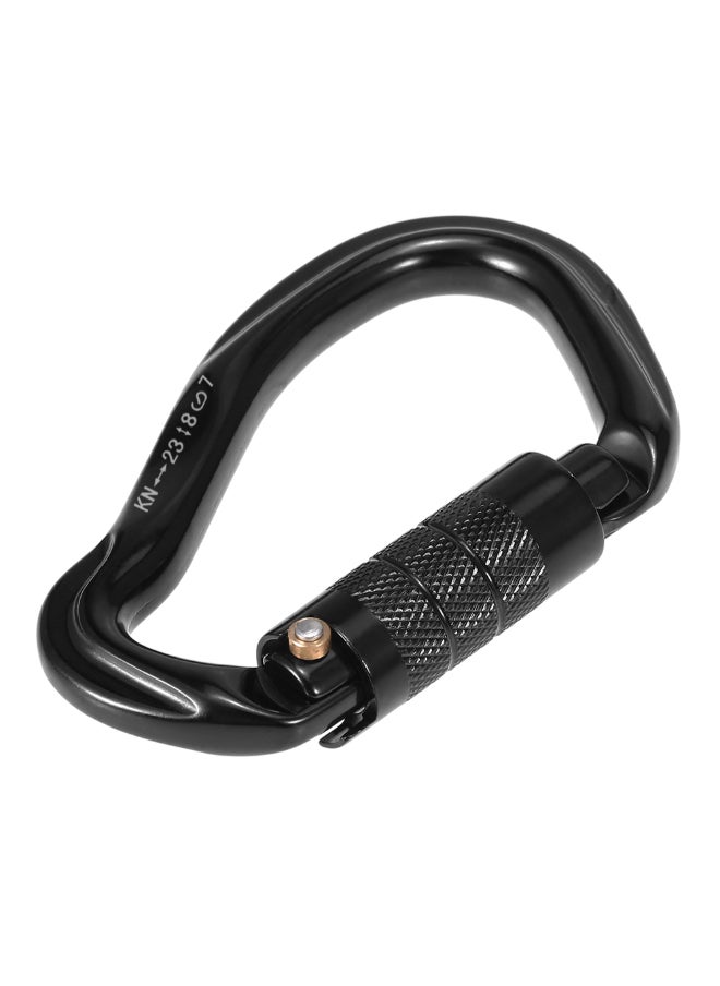 D-Shape Auto Locking Gate Carabiner 11 x 4 x 7cm