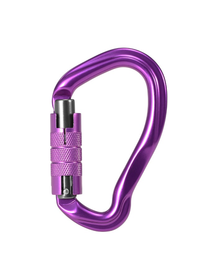 D-Shape Auto Locking Gate Carabiner 11 x 4 x 7cm