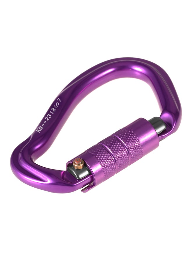D-Shape Auto Locking Gate Carabiner 11 x 4 x 7cm